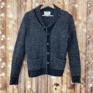 Woven cardigan